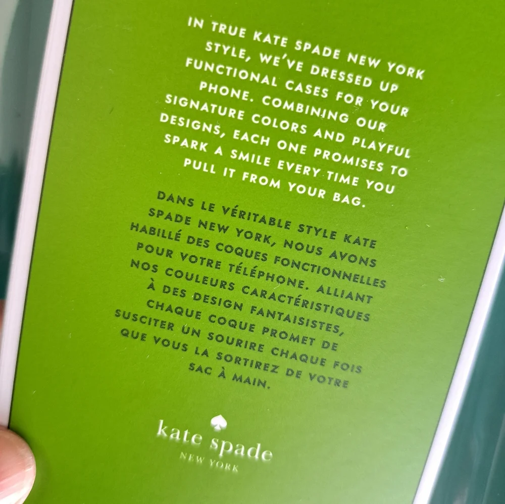 Kate Spade phone jacket